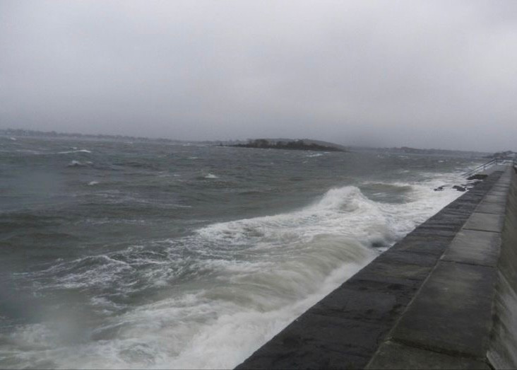 Create meme: storm black sea, A sea of storms, the storm in Tuapse