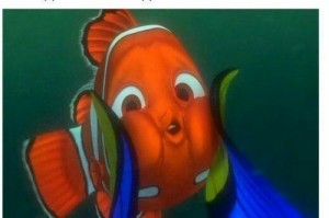 Создать мем: cheek, finding nemo, nemo