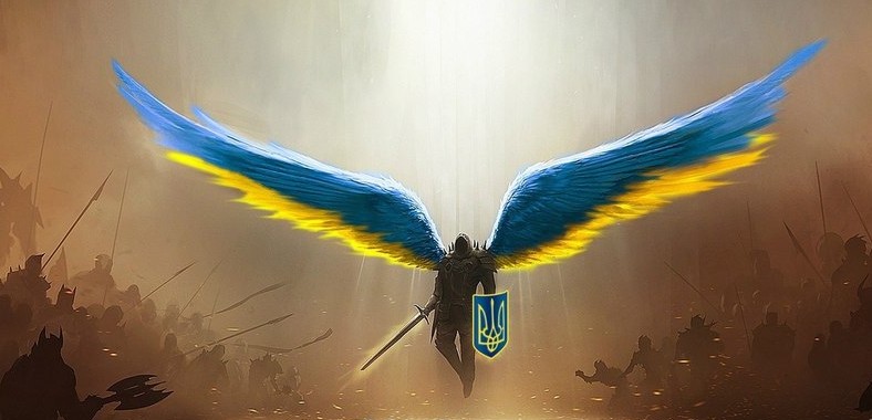 Create meme: angel , the warrior of light, archangel michael