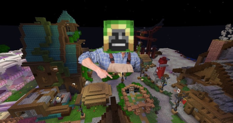 Create meme: minecraft new, worlds in minecraft, life in minecraft