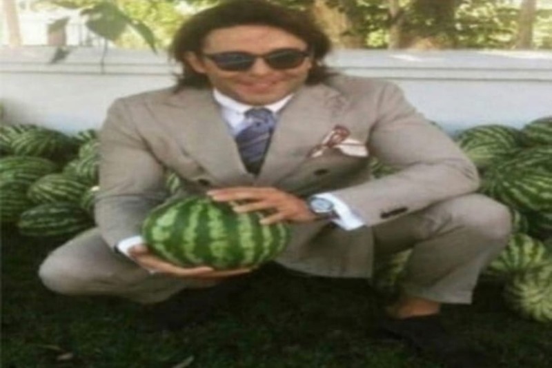 Create meme: kaji and watermelons, people , Andrey Malakhov 