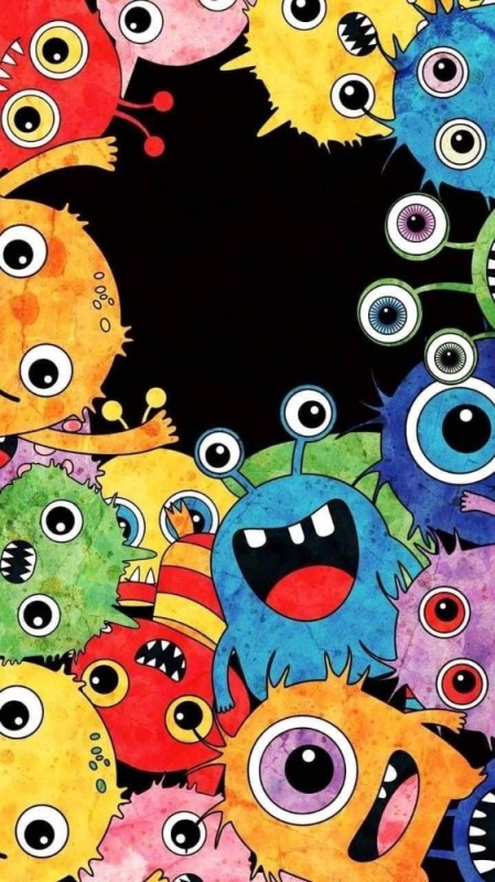 Create meme: monsters for children, cute monsters , monsters 