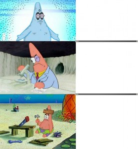 Create meme: sponge Bob square pants, Patrick sponge Bob