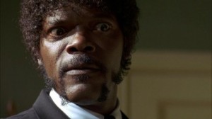 Create meme: them motherfuckers, say what again, pulp fiction