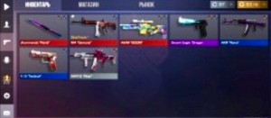 Create meme: a screenshot of the inventory in standoff, inventory in standoff, inventory in standoff 2