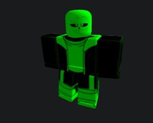 Create meme: roblox nicknames, skins in roblox on a green background, the get