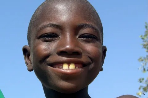 Создать мем: black face, человек, black boy smile