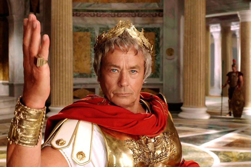 Create meme: Alain Delon Asterix at the Olympic games, Gaius Julius Caesar , Alain Delon Asterix at the Olympic