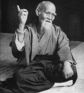 Create meme: Morihei, create meme, wisdom