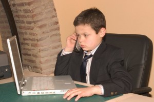 Create meme: boy , for students , student at the computer 