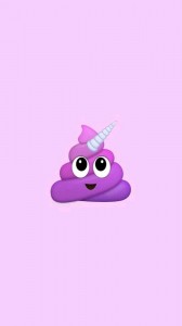 Создать мем: poop emoji, обои эмоджи какашка, единорог