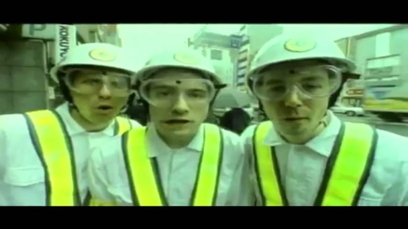 Create meme: beastie boys, beastie boys intergalactic footage, Beastie boys in yellow suits clip