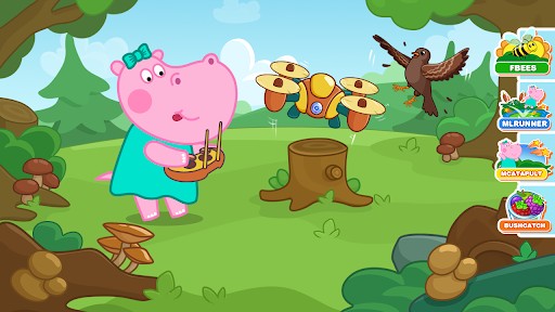 Create meme: The Hippo Peppa game, hippo kids games, a game for