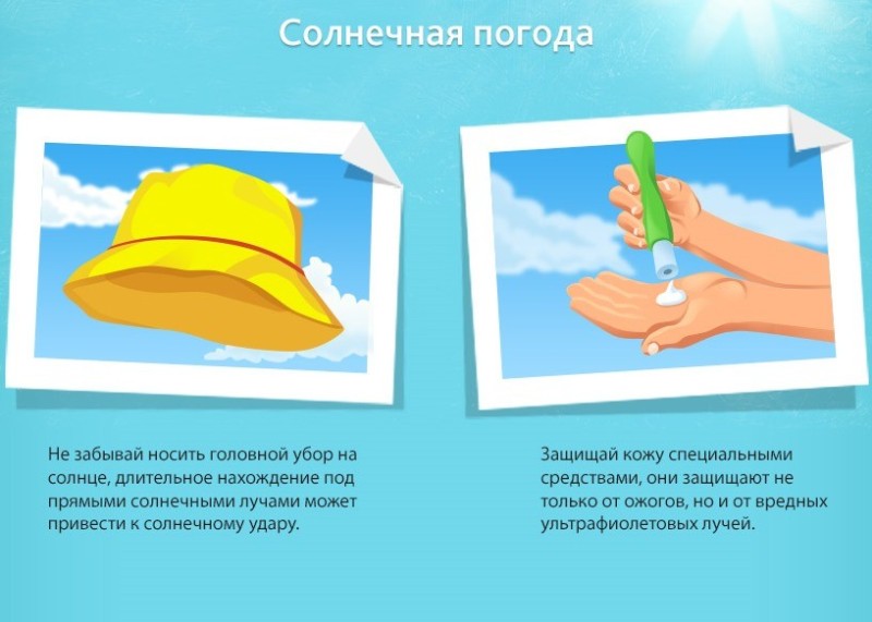 Create meme: how to protect yourself from sunstroke, child safety in summer sunstroke, rules of behavior in the sun