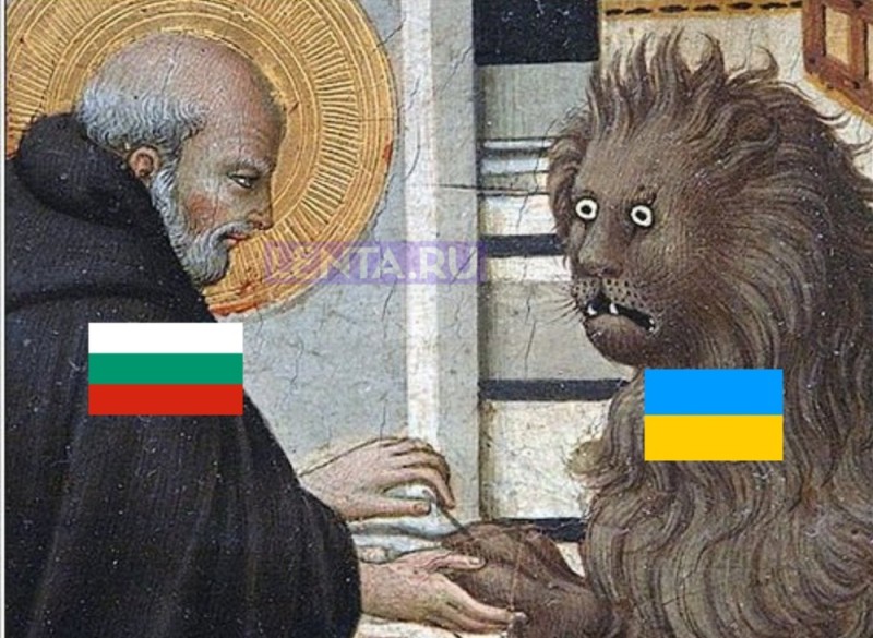 Create meme: St. jerome and the lion, the suffering Middle Ages lion branch, St. Jerome and the lion of the Middle Ages
