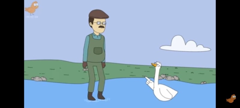 Create meme: untitled goose game, Alexander Green, kuplinov goose animation