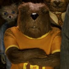Create meme: beaver, Madagascar 2, fantastic Mr. Fox