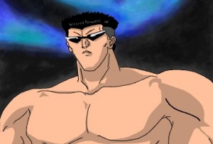 Создать мем: злодеи аниме, тогуро аниме, toguro yu yu hakusho