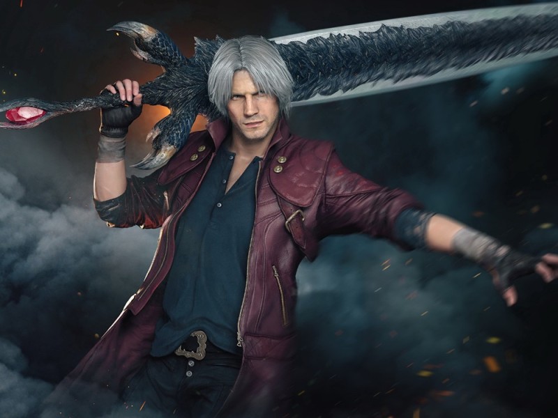 Создать мем: данте из devil may cry, данте дмс 5, данте dmc 5