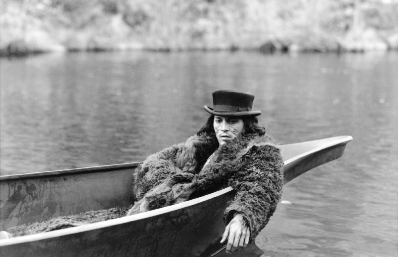 Create meme: The Dead man with Johnny Depp, The dead man Jarmusch, The dead man 1995