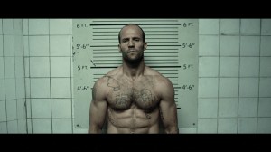 Create meme: Jason Statham workout, Jason Statham's torso, Jason Statham death race