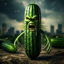 Create meme: funny cucumber, green cucumber, man cucumber 