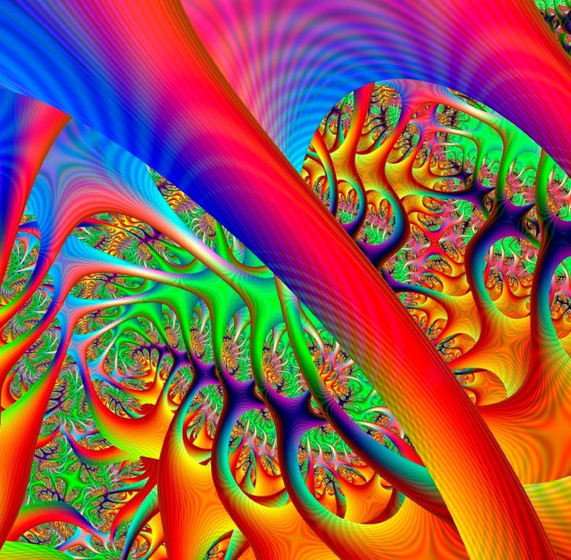 Create meme: fractal , fractal art, fractals abstraction