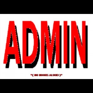 Создать мем: admin logo, admin, надпись админ
