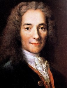 Create meme: Voltaire (françois Marie Arouet, 1694-1778), Voltaire