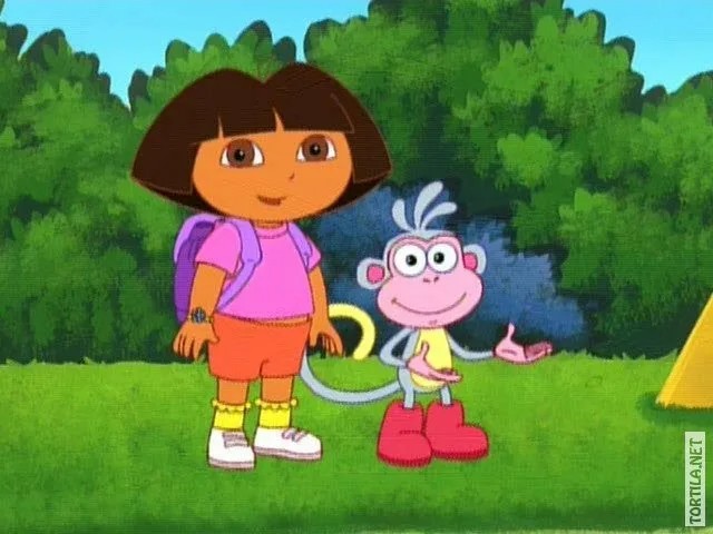 Create meme: cartoon Dora, Dora the Explorer cartoon, Dasha tracker 