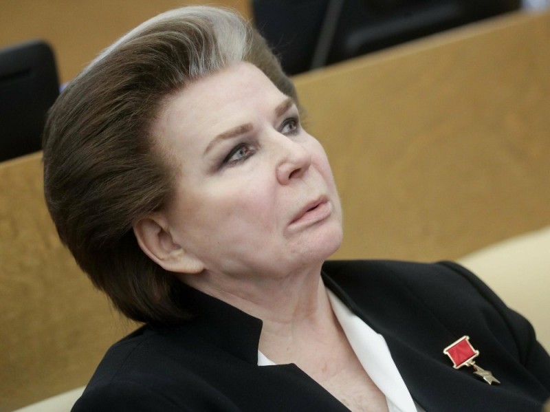 Create meme: valentina tereshkova state Duma deputy, women deputies of the State Duma, valentina tereshkova MP