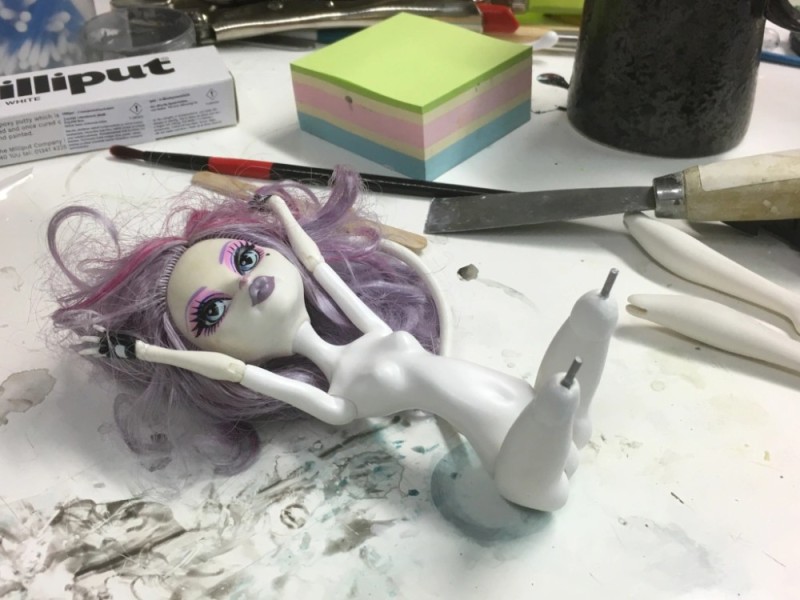 Create meme: ooak monster high, monster high , doll monster high