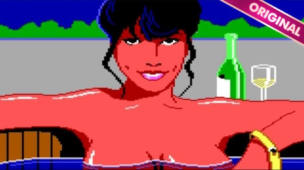 Create meme: leisure suit larry in the land of the lounge lizards, Larry the Game 1987, leisure suit larry 1987