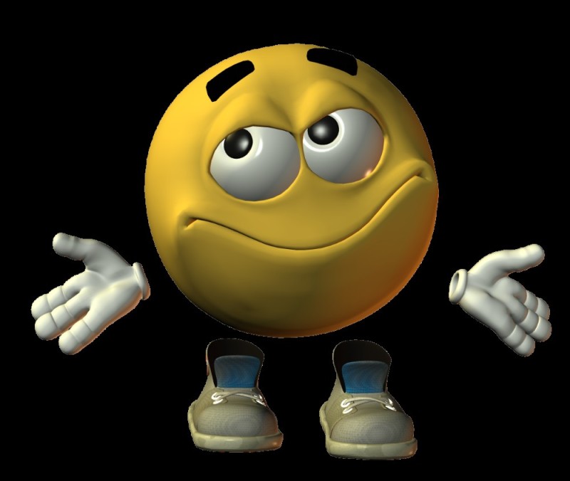Create meme: thoughtful smiley 3d, sad smiley 3d, 3d emoticons greeting