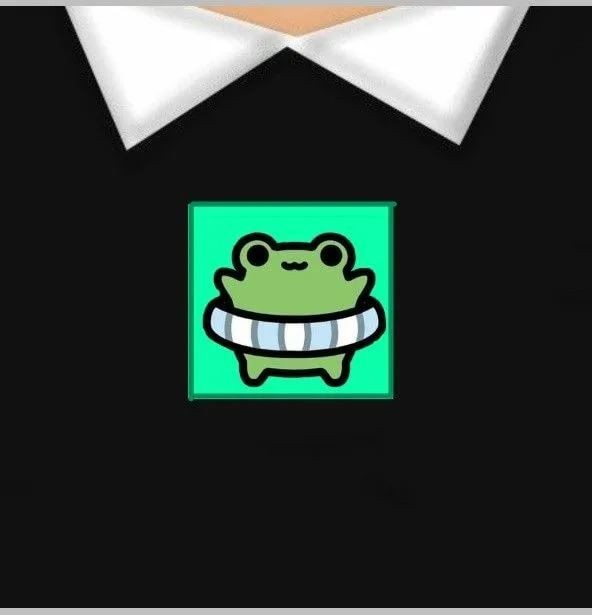 Create meme: shirt for roblox, roblox frog, t shirt for roblox with frog