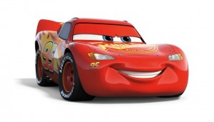 Create meme: McQueen cars, lightning makvin on white background, lightning McQueen cars 3