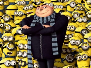 Create meme: minion, minions, gru