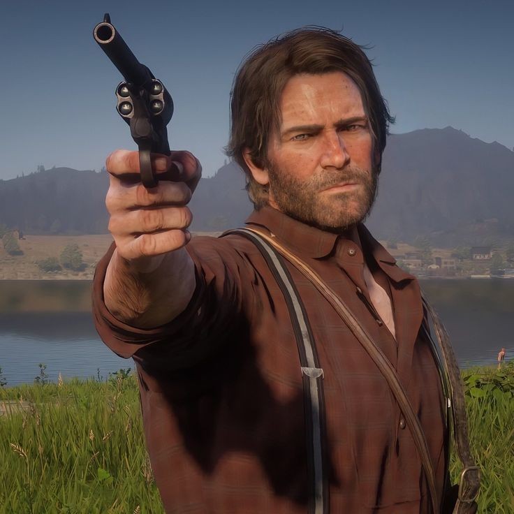 Create meme: arthur morgan actor, rdr, the game is red dead redemption 2