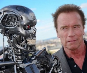 Create meme: terminator, Arnold Schwarzenegger, Arnold Schwarzenegger the terminator smile