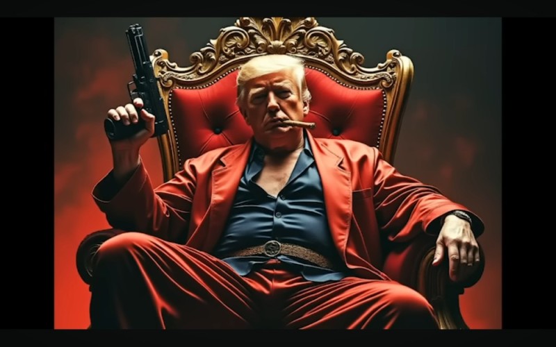 Create meme: Trump is the king, donald j trump , Donald trump 