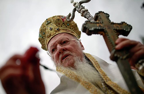 Create meme: Patriarch Bartholomew of Constantinople, Ecumenical Patriarch Bartholomew, the Patriarch 