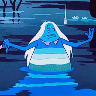 Создать мем: водяной из мультфильма летучий корабль, водяной из мультика летучий, летучий корабль мультфильм 1979