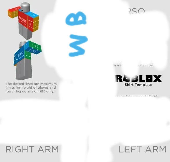 Create meme: layout for clothes in roblox, shirt roblox, roblox template