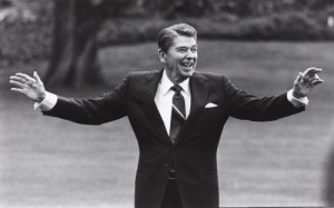 Create meme: Ronald, that same feeling when, Ronald Reagan