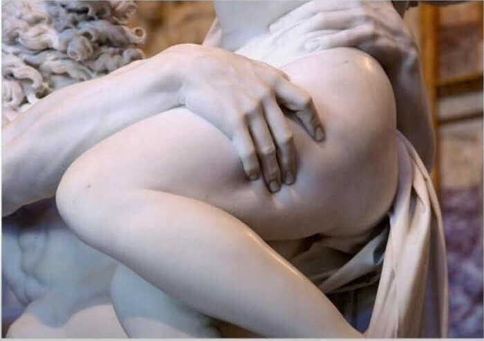 Create meme: Bernini the abduction of proserpine, Giovanni Lorenzo Bernini The Abduction of Proserpina, marble