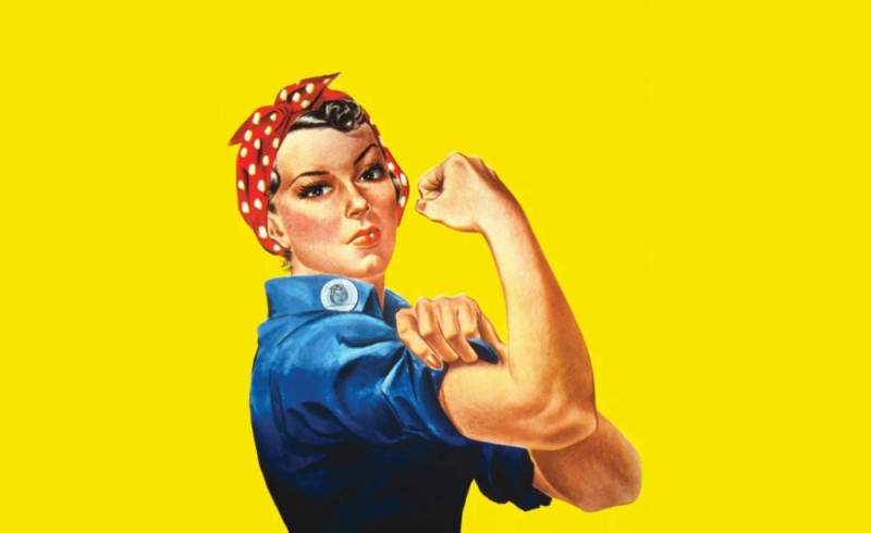 Create meme: rosie the riveter , riveter Rosie, cleansize Rosie poster