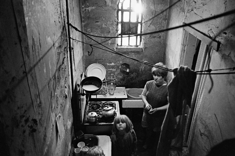 Create meme: slums in England in the 60s, communal apartment in the USSR, communal apartment