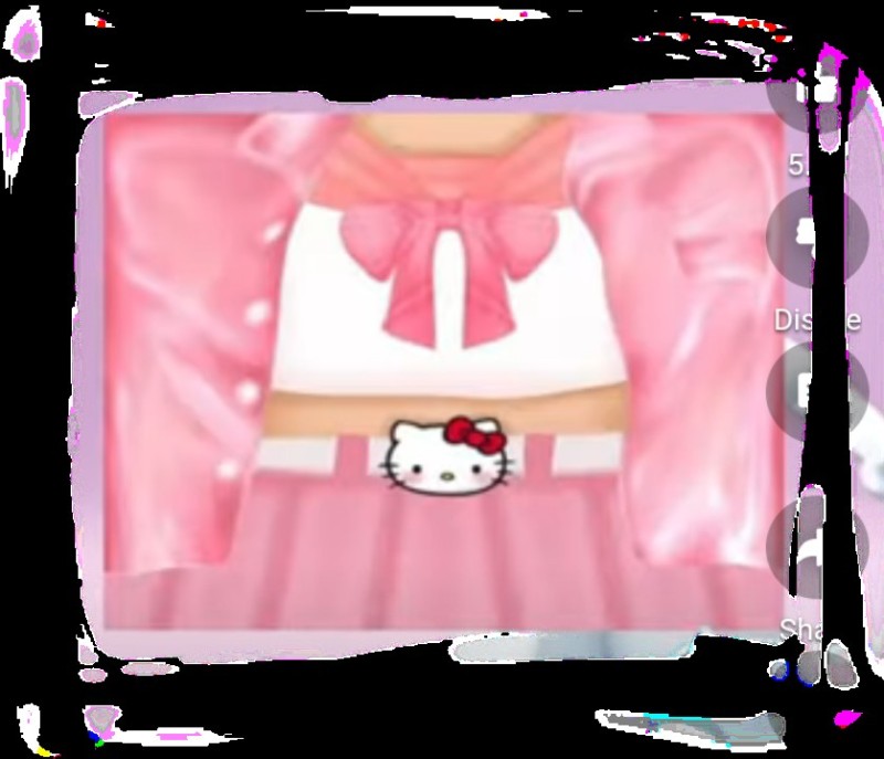 Create meme: t shirt for roblox with hello kitty, Hello Kitty clothes for roblox, roblox hello Kitty T-shirts