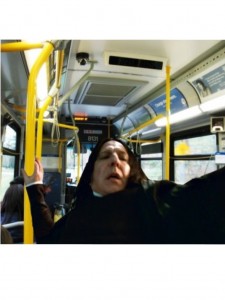 Create meme: thanks bus driver mem, chofer bus, when you hear him thank the bus driver as he gets off the bus