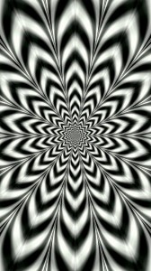 Create meme: fractal art, op art, optical illusion